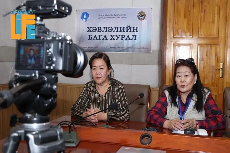Нийгмийн үзүүлэлтийн түүвэр судалгааны баг Орхон аймагт ажиллаж байна
